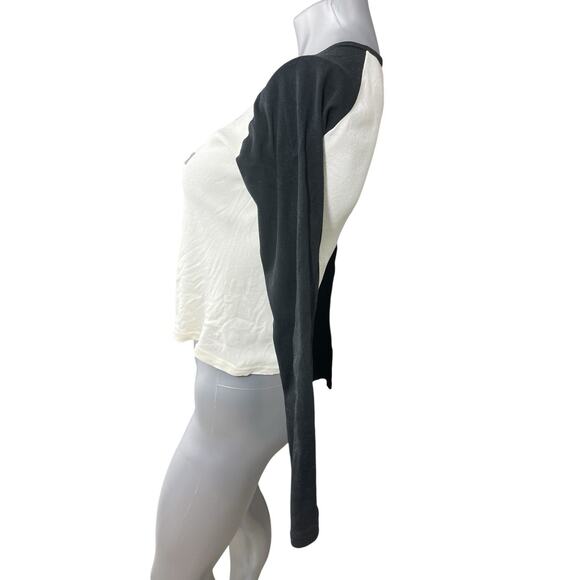 John Galt Electric Circus Raglan Brandy Melville Small Top Shirt y2k 90s Punk - Picture 3 of 7